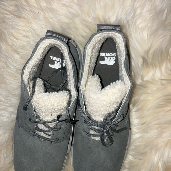 NWT Sorel Explorer 2 Drift Waterproof Boots in Gray Sz 9. - Picture 10 of 12